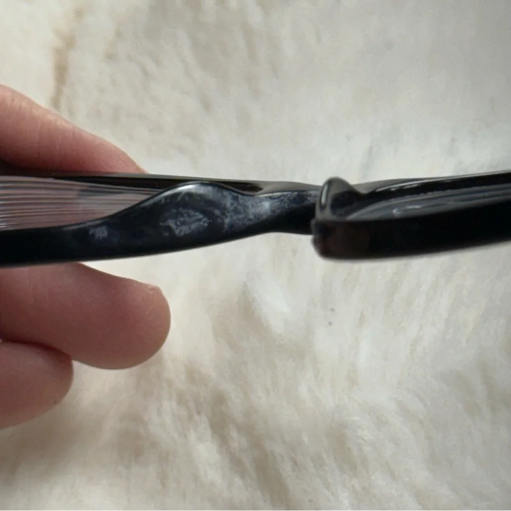 Salvatore Ferragamo Black Optical Eyeglass Frames Made in Italy